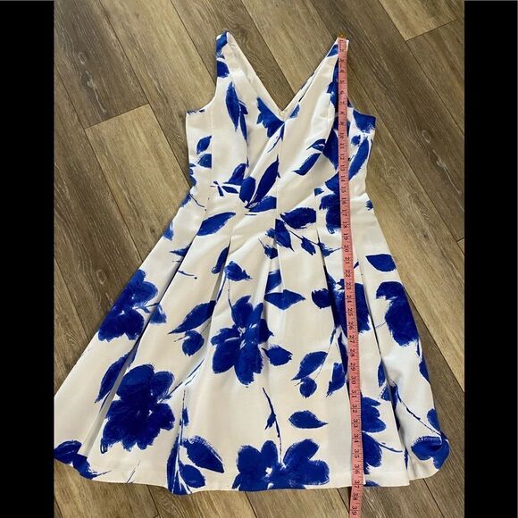 Lauren Ralph Lauren Faille Fit & Flare Dress - Picture 10 of 10